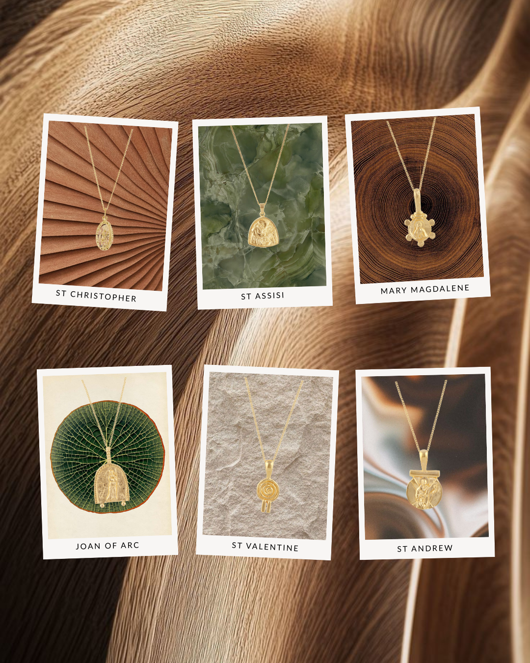 THE STORY BEHIND THE SAINT PENDANTS