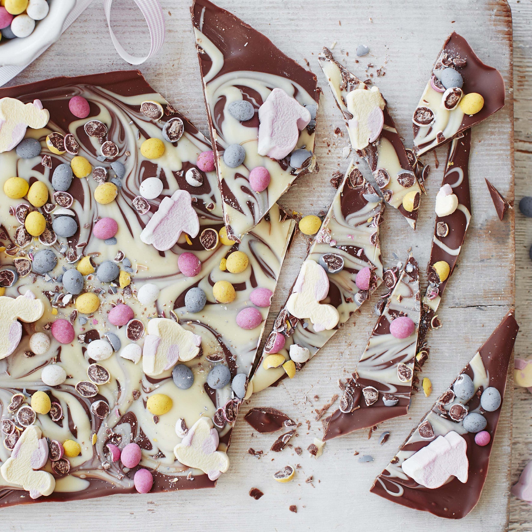 RECIPE: Super-Fun Easter Egg Chocolate Bunny Bark