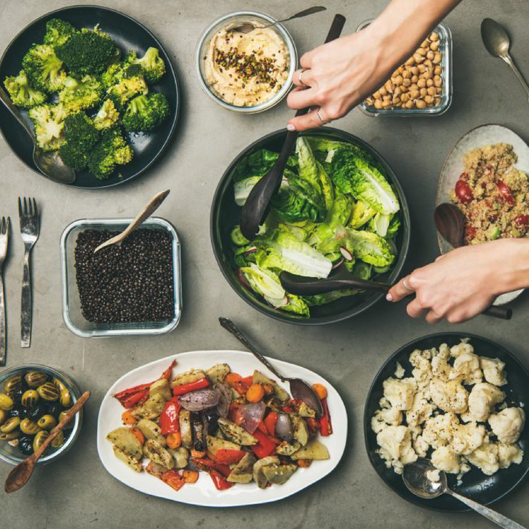 CHRISTMAS SALADS | THAI PUMPKIN & CRISPY NOODLE SALAD