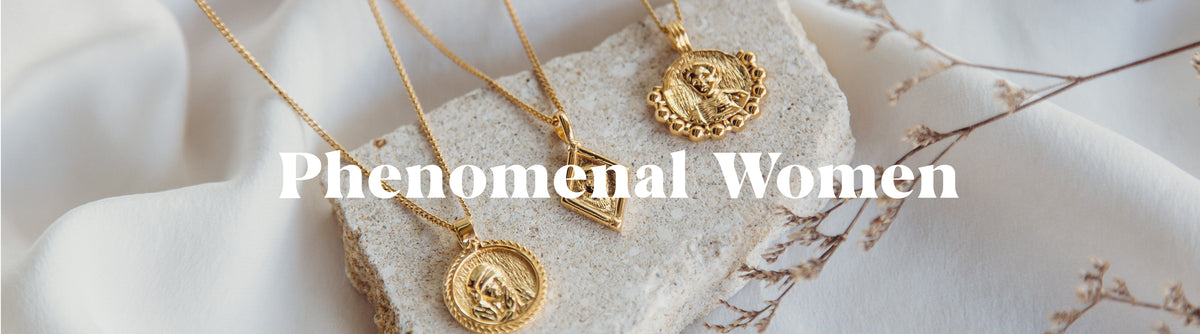 Luna & Rose Phenomenal Women collection of Meaningful Pendants