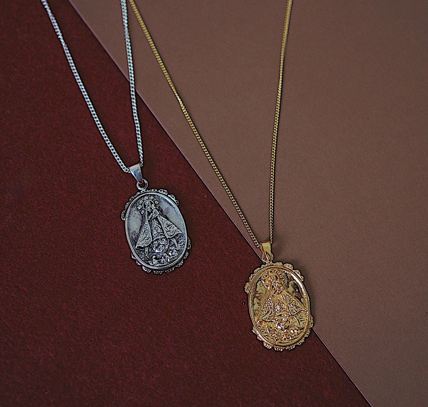 Our Lady of Charity - Patroness of Cuba - CHARM ONLY - Silver