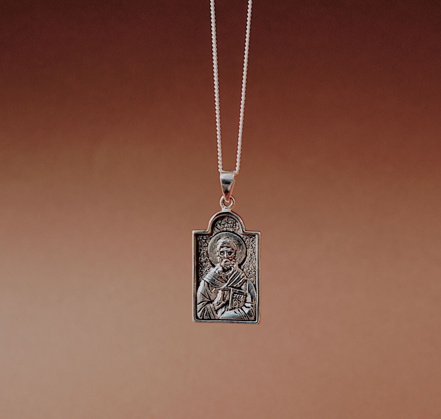 St Nicholas - Patron Saint of Children - Silver