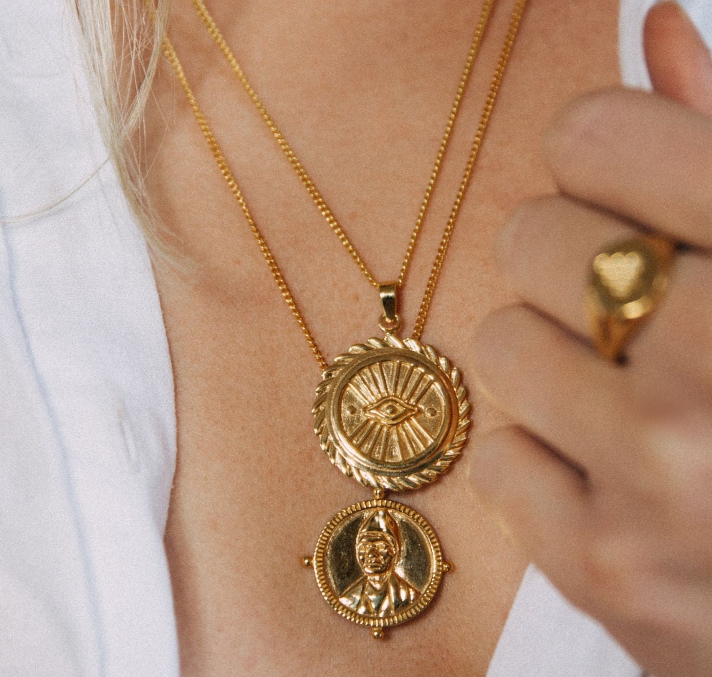 SUZANNE CHARM ONLY- GOLD