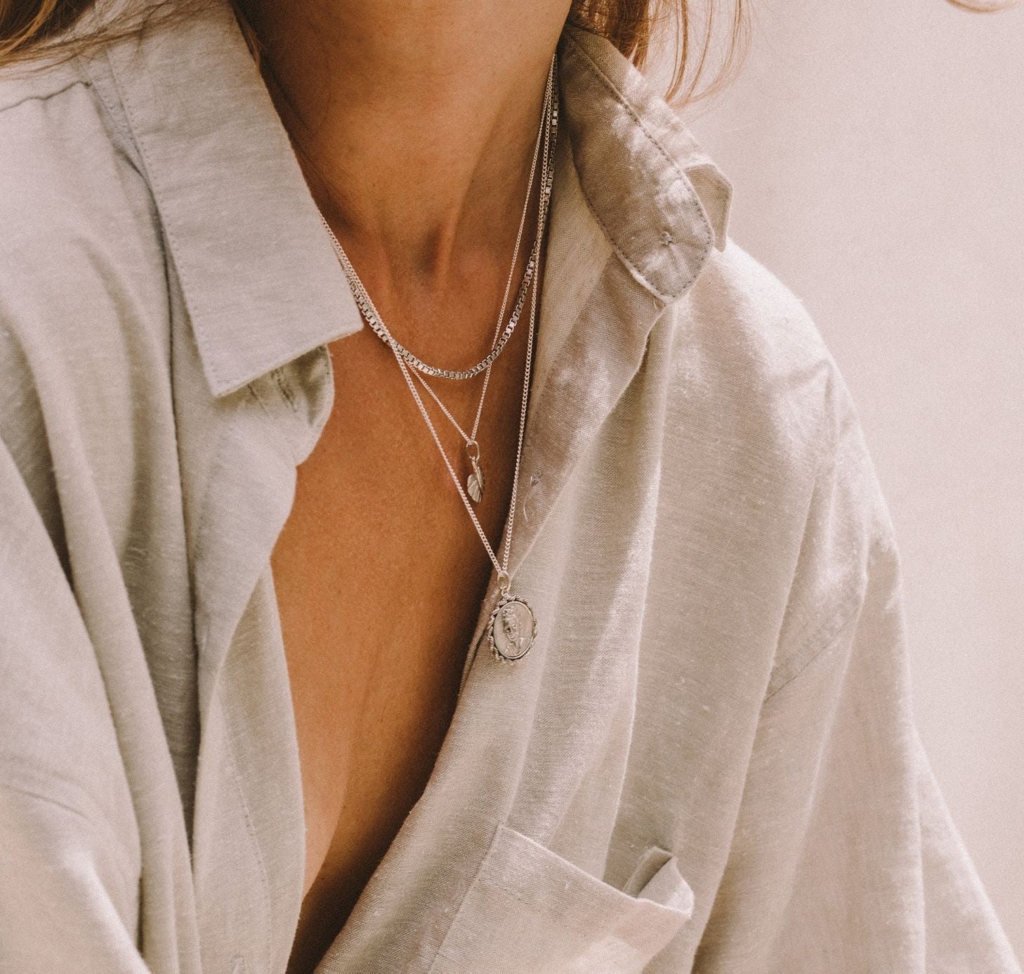 MAGDALENA NECKLACE - SILVER