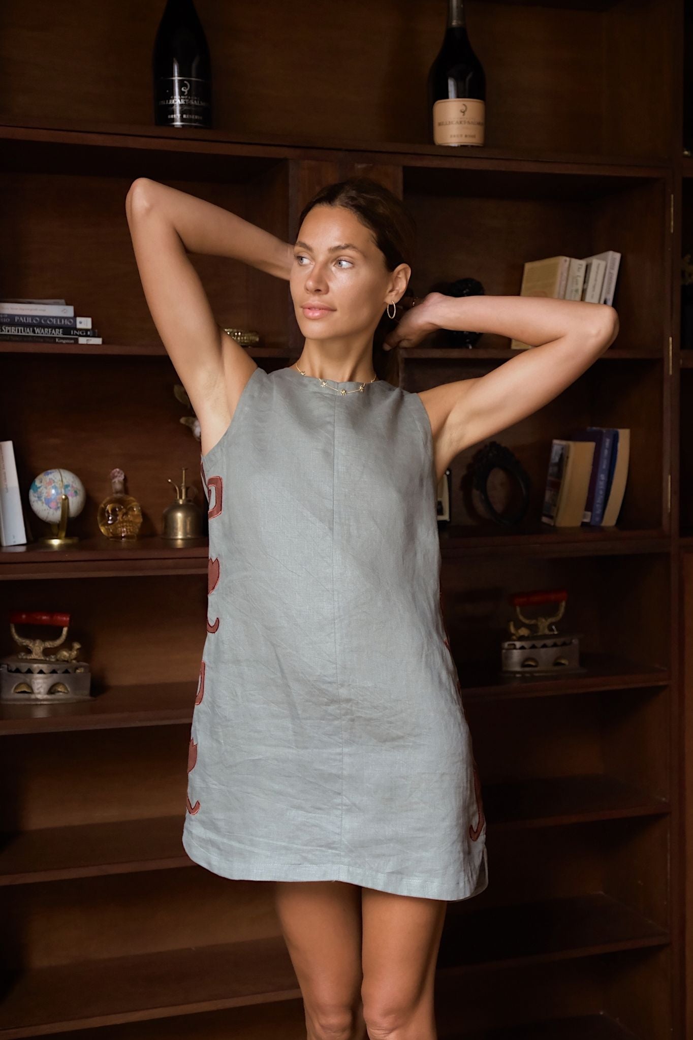 MARIGOLD MINI DRESS - Agave