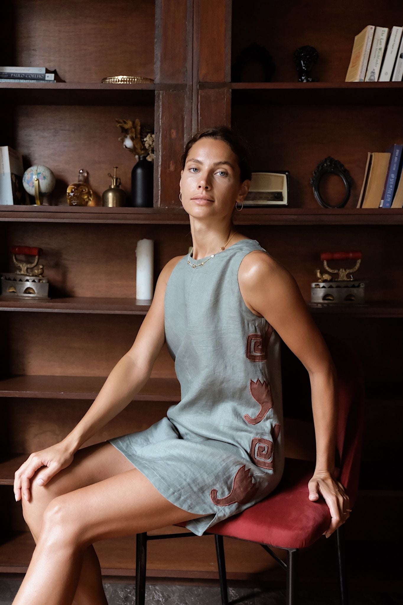 MARIGOLD MINI DRESS - Agave