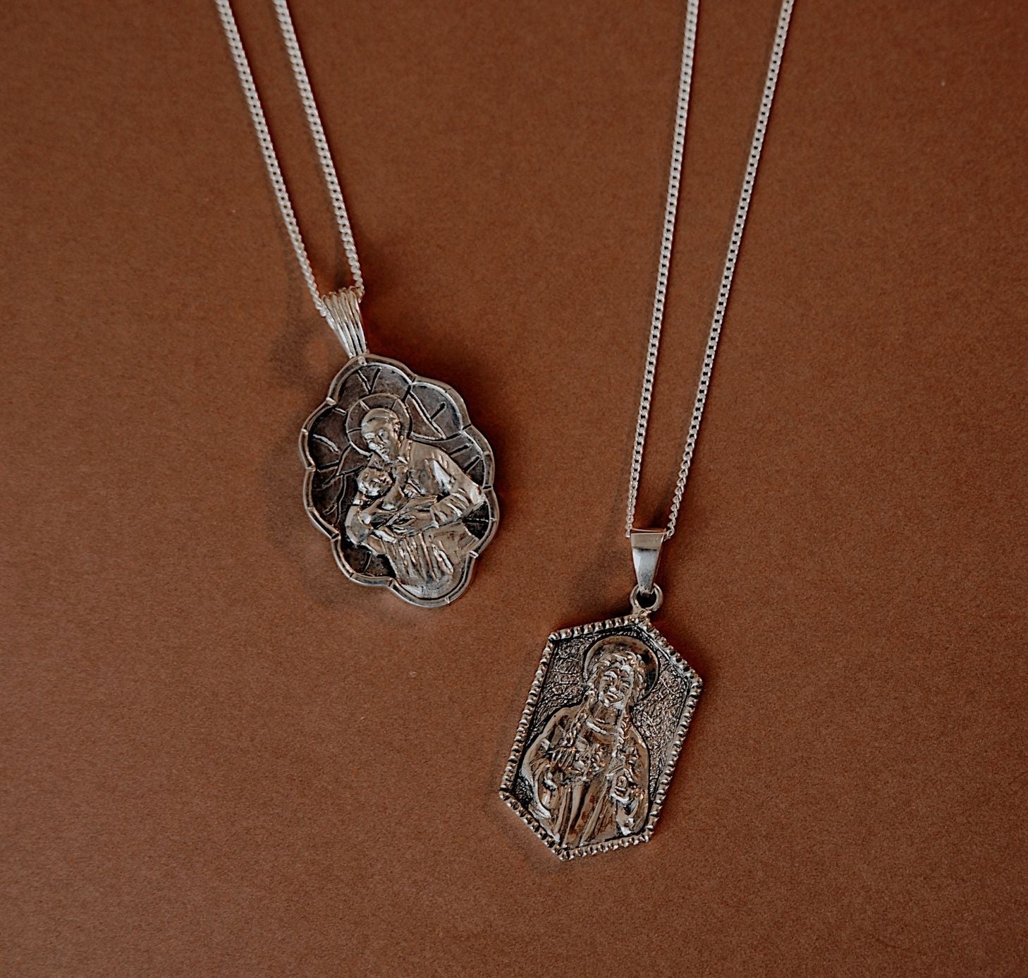 St Dwynwen - Patron Saint of Lovers - Silver