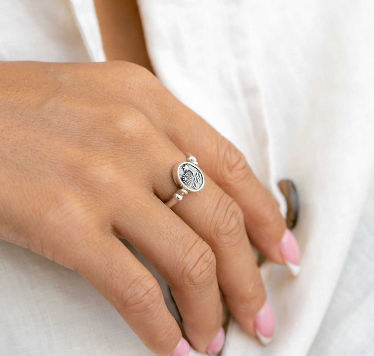 Abundance Ring (Spinning) - Silver