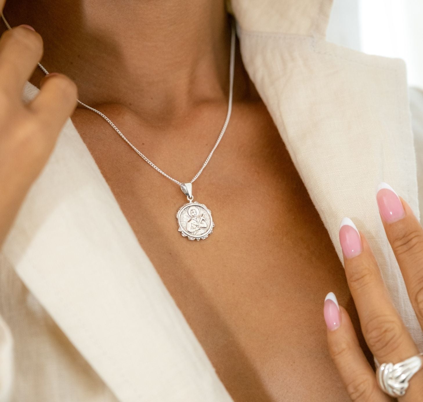 St Gerard - Patron Saint of Motherhood - Silver