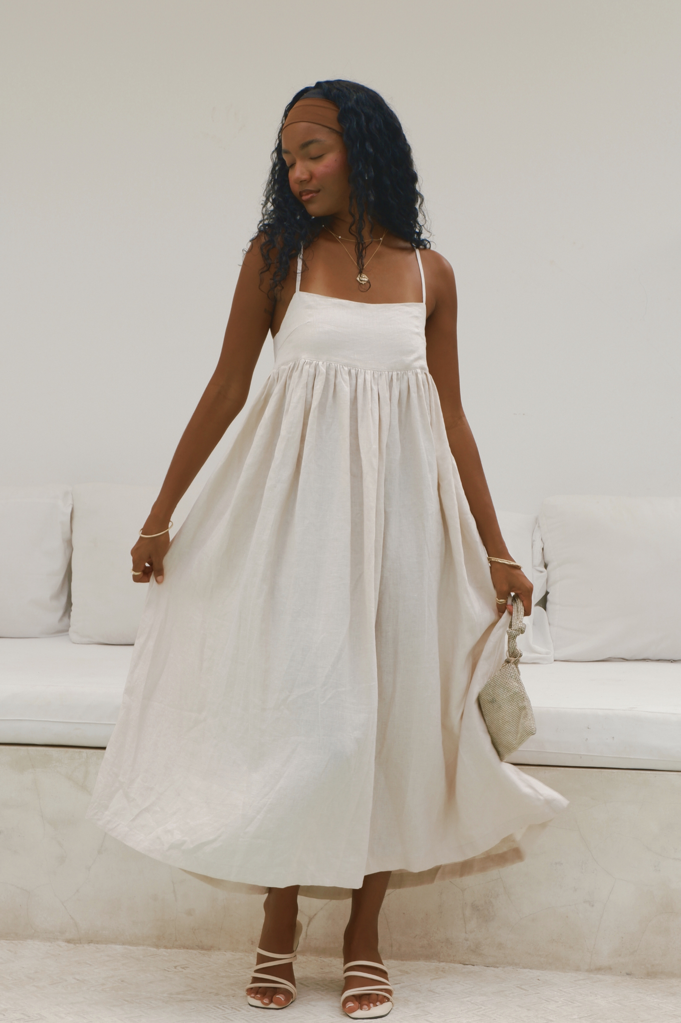 JUNIPER DRESS - Macadamia