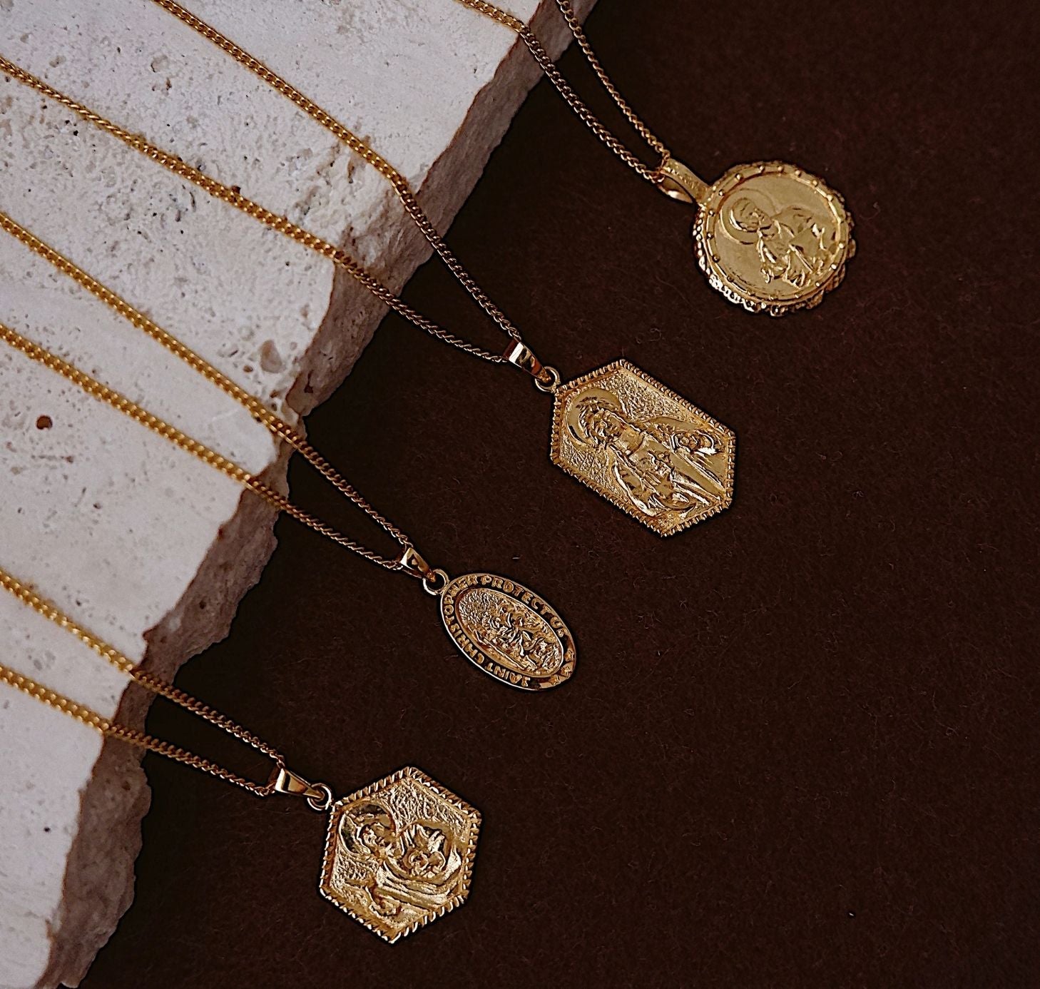 9KT SOLID GOLD - St Jude - Patron Saint of Hope & The Impossible