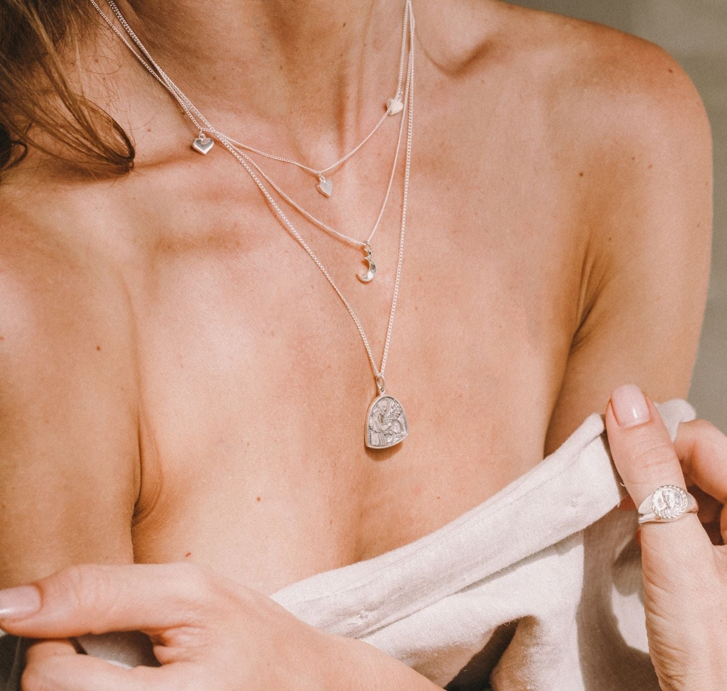 St Assisi - Saint of Animals & Environment - CHARM ONLY - Silver