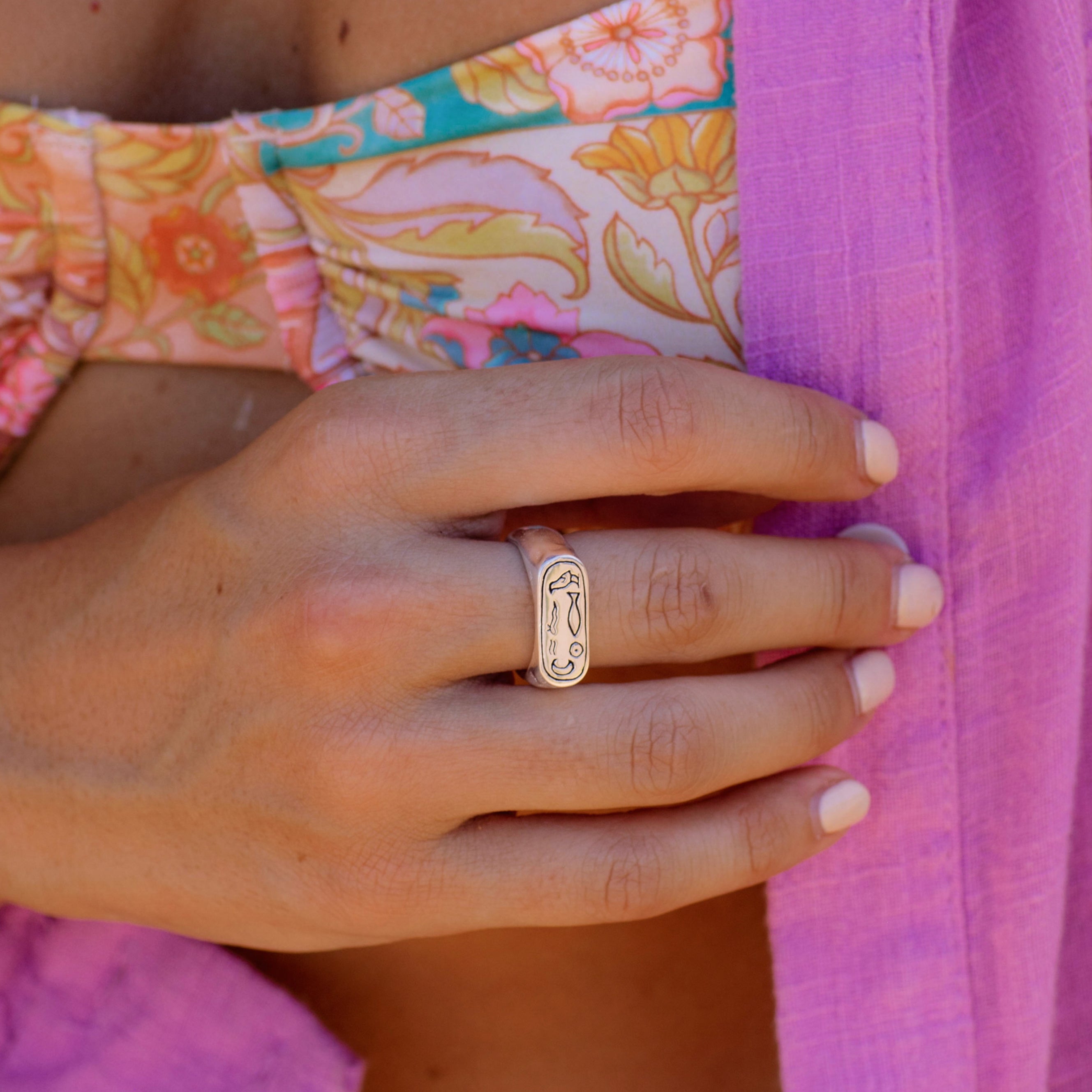 Neri x Luna & Rose - Alpha Ring - Silver