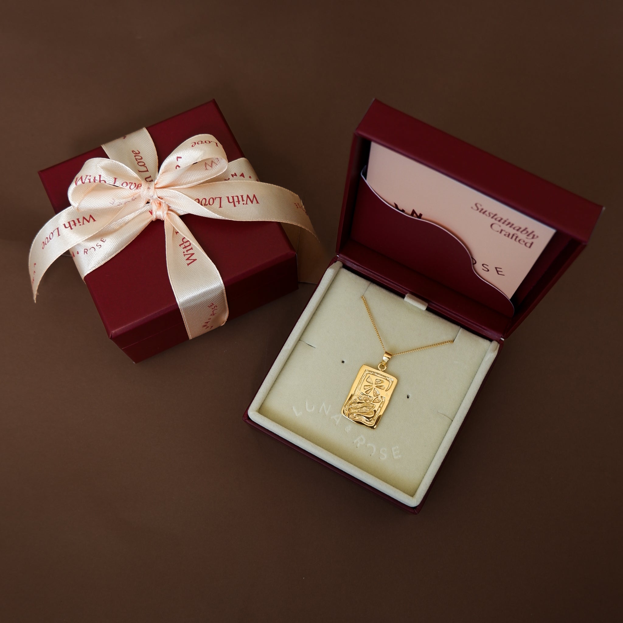 Doom & Bloom Necklace - Tahnee Kelland x Luna & Rose - Gold