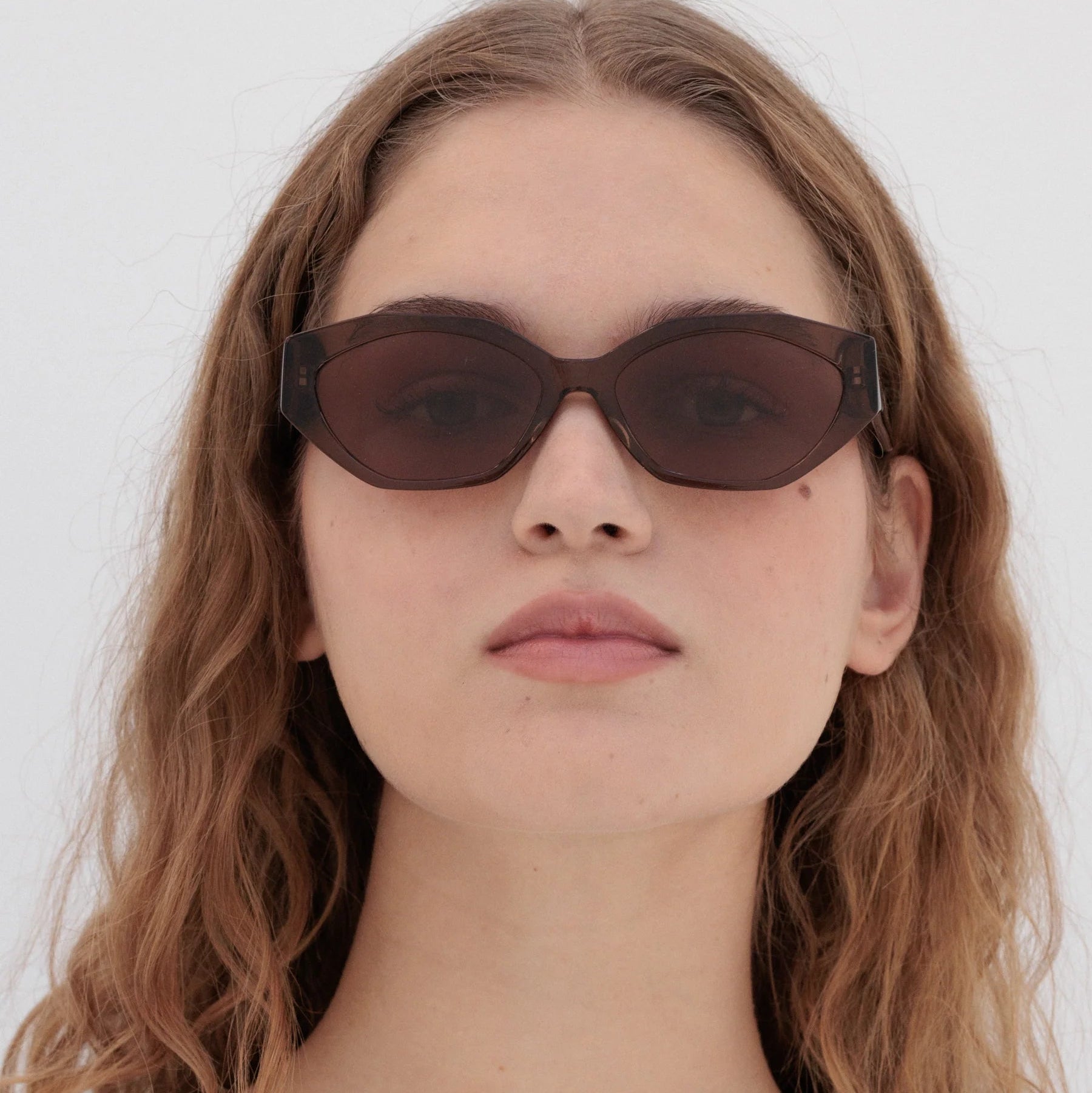 PRE ORDER Lu Goldie - Eliana Sunglasses Espresso