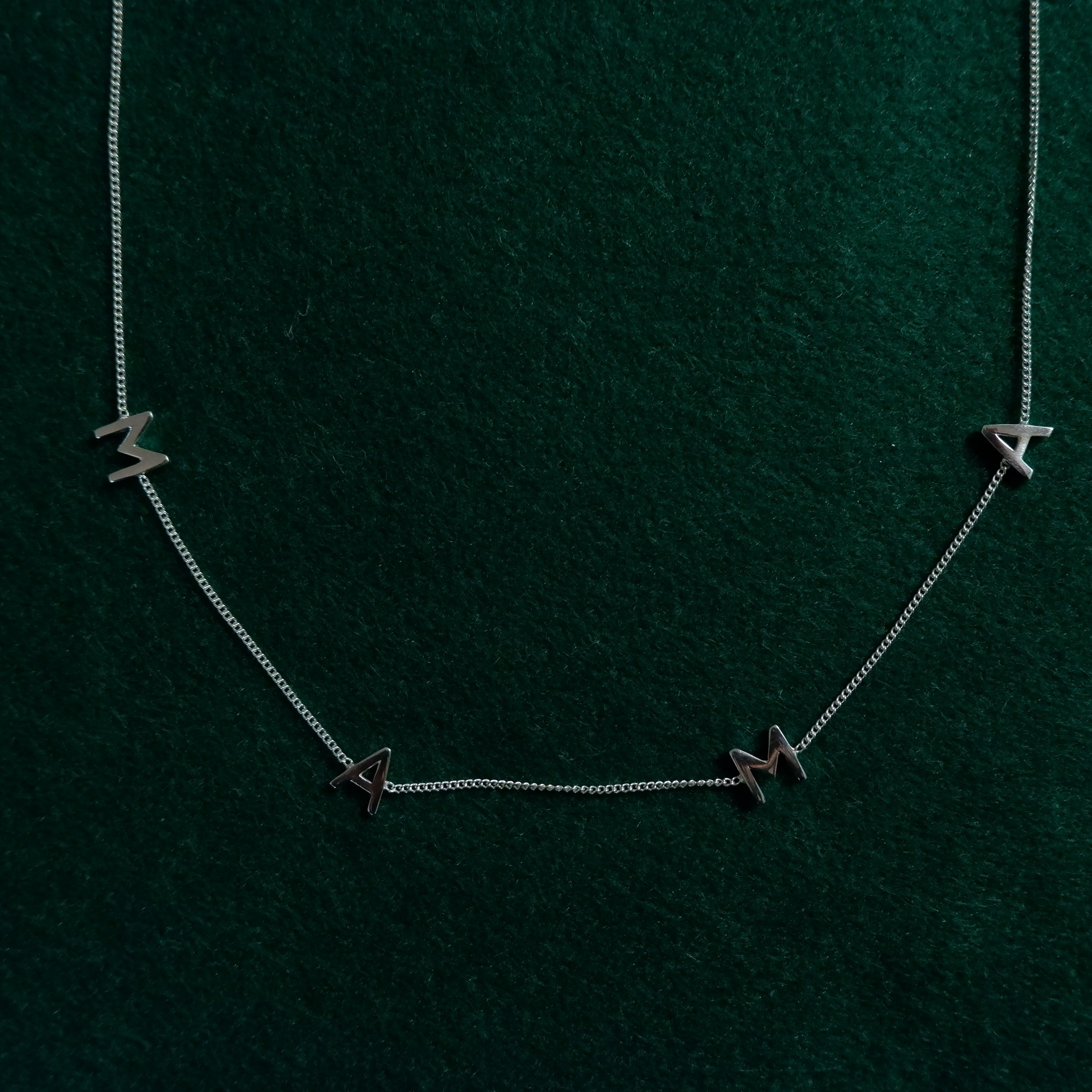 MAMA necklace - silver