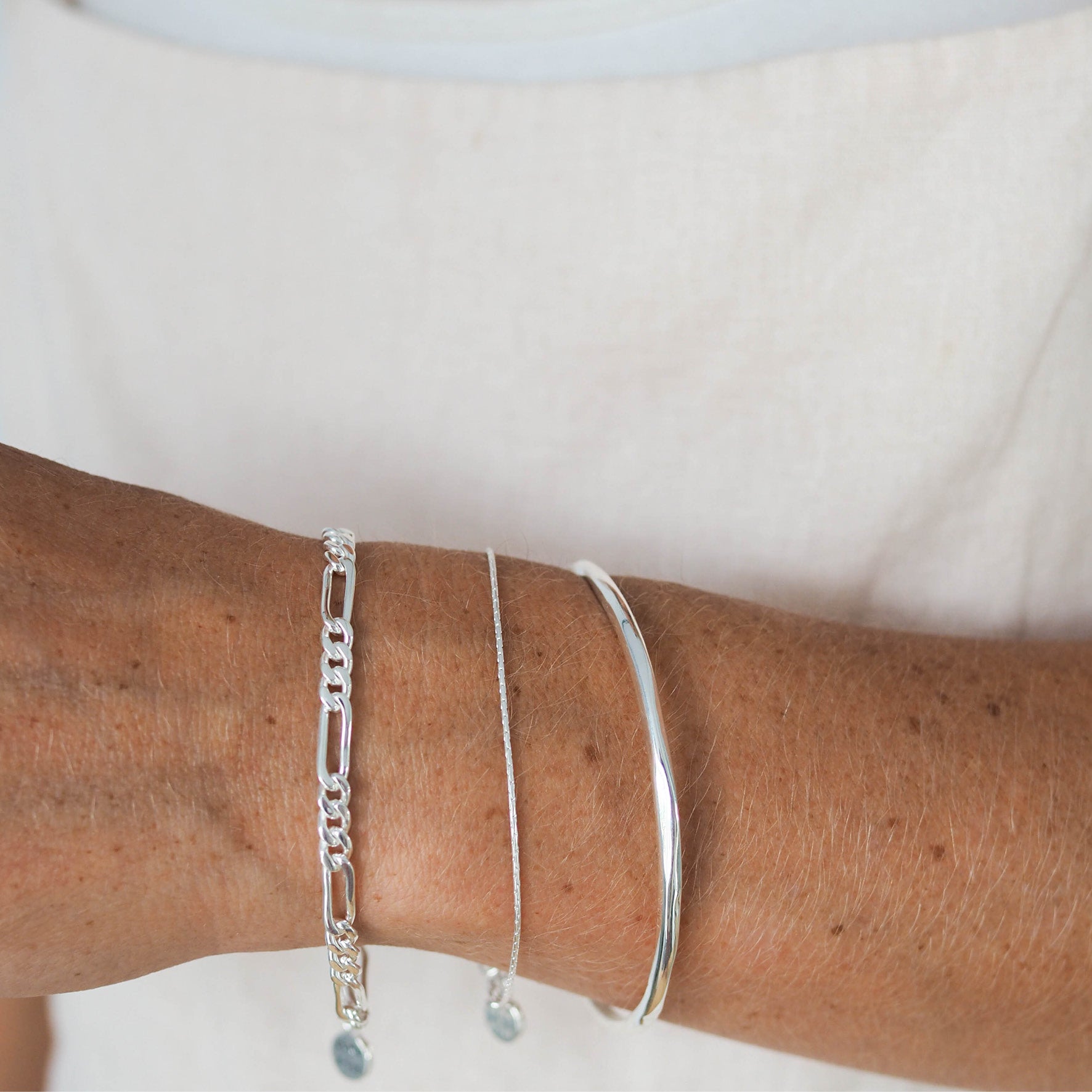 Manhattan Classic Bracelet - Silver