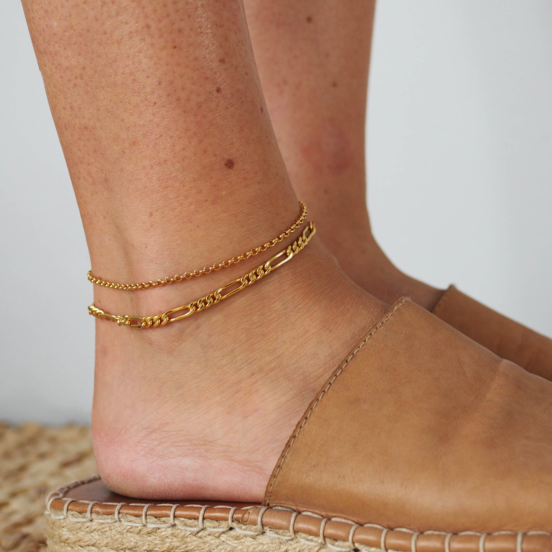 Manhattan Anklet - Gold