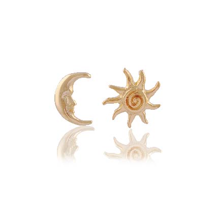 Neri x Luna & Rose Moon Sun Stud earrings