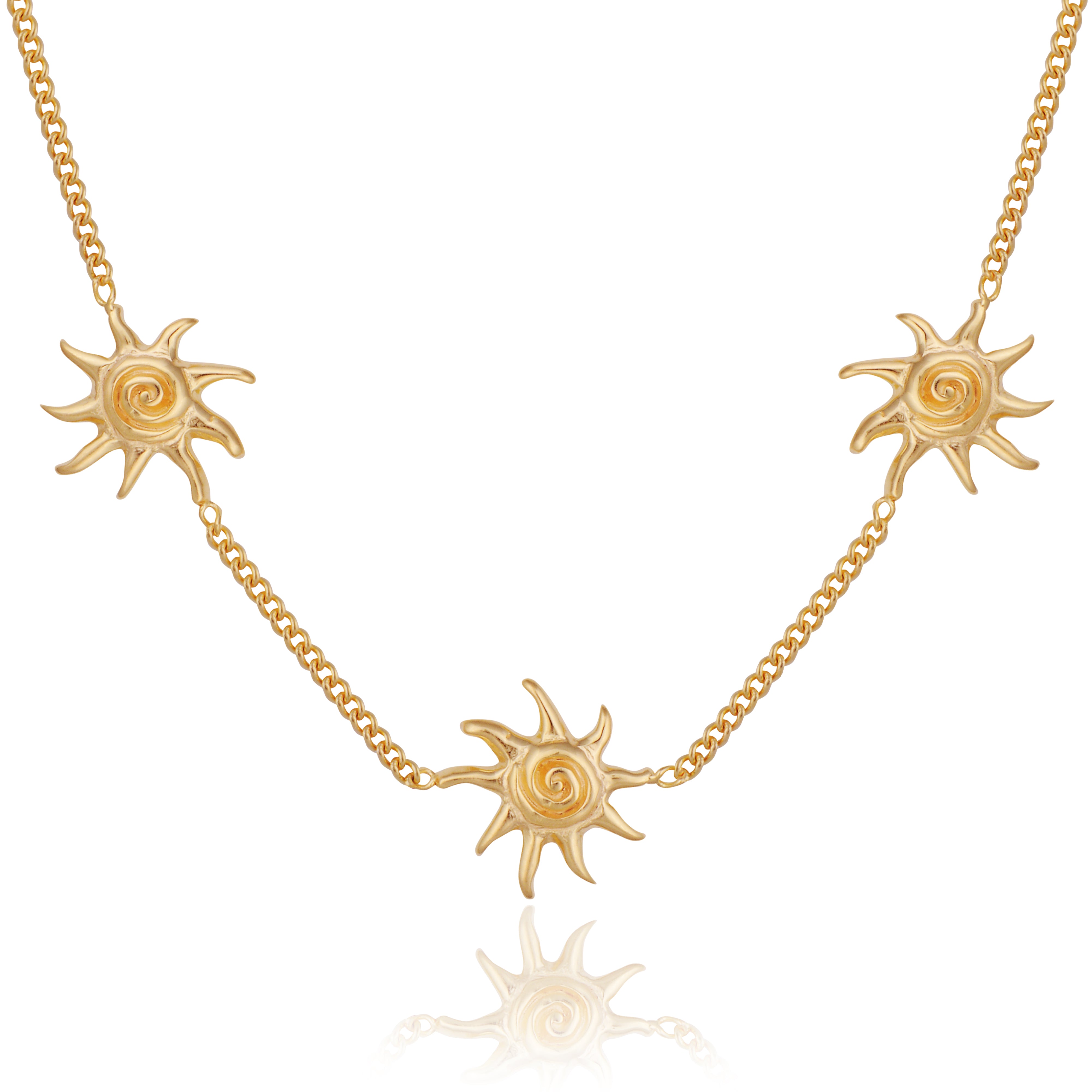 Neri x Luna & Rose - Celestial Sun Bracelet - Gold