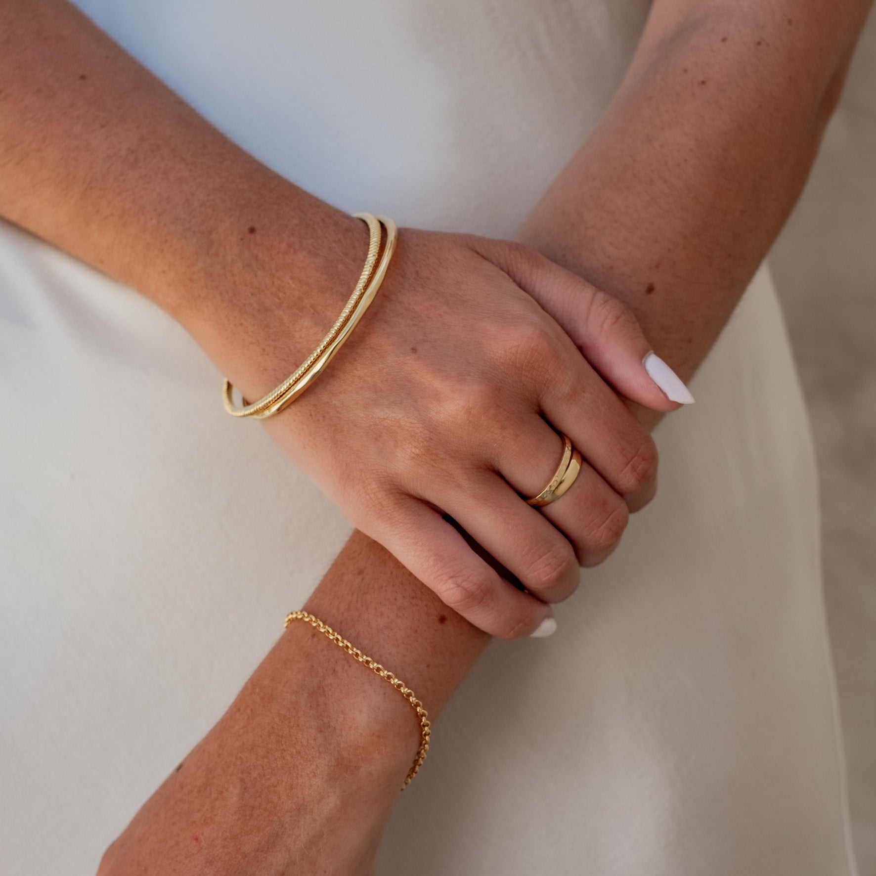 Manhattan Anklet - Gold