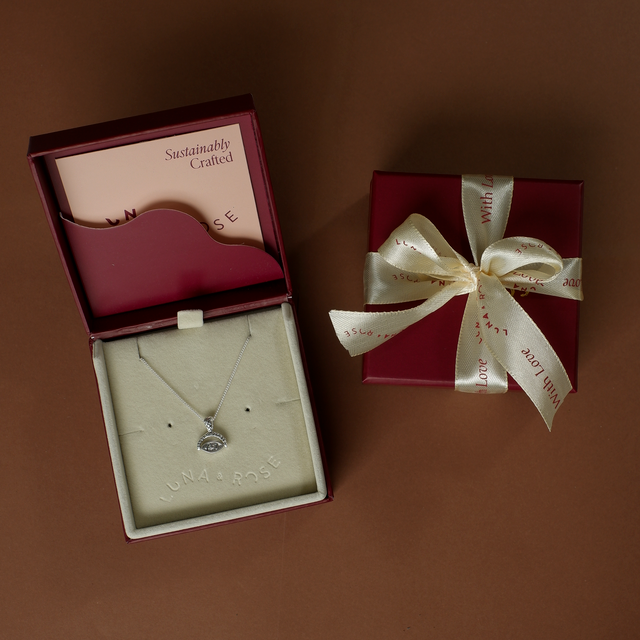 Protection Evil Eye Necklace - Silver