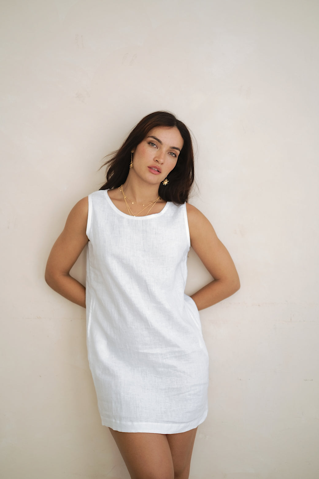 DOLLY DRESS - Coconut White