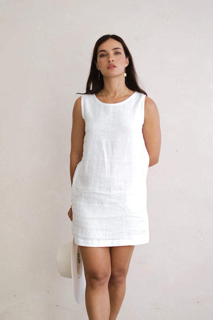 DOLLY DRESS - Coconut White