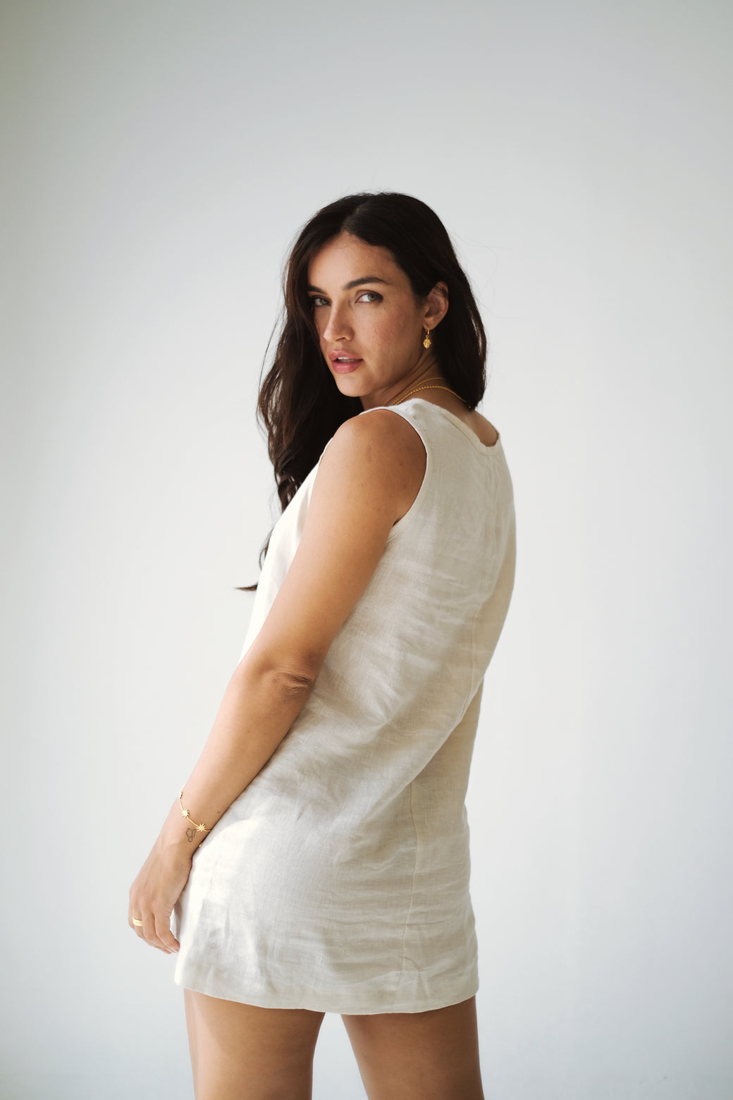 DOLLY DRESS - Macadamia