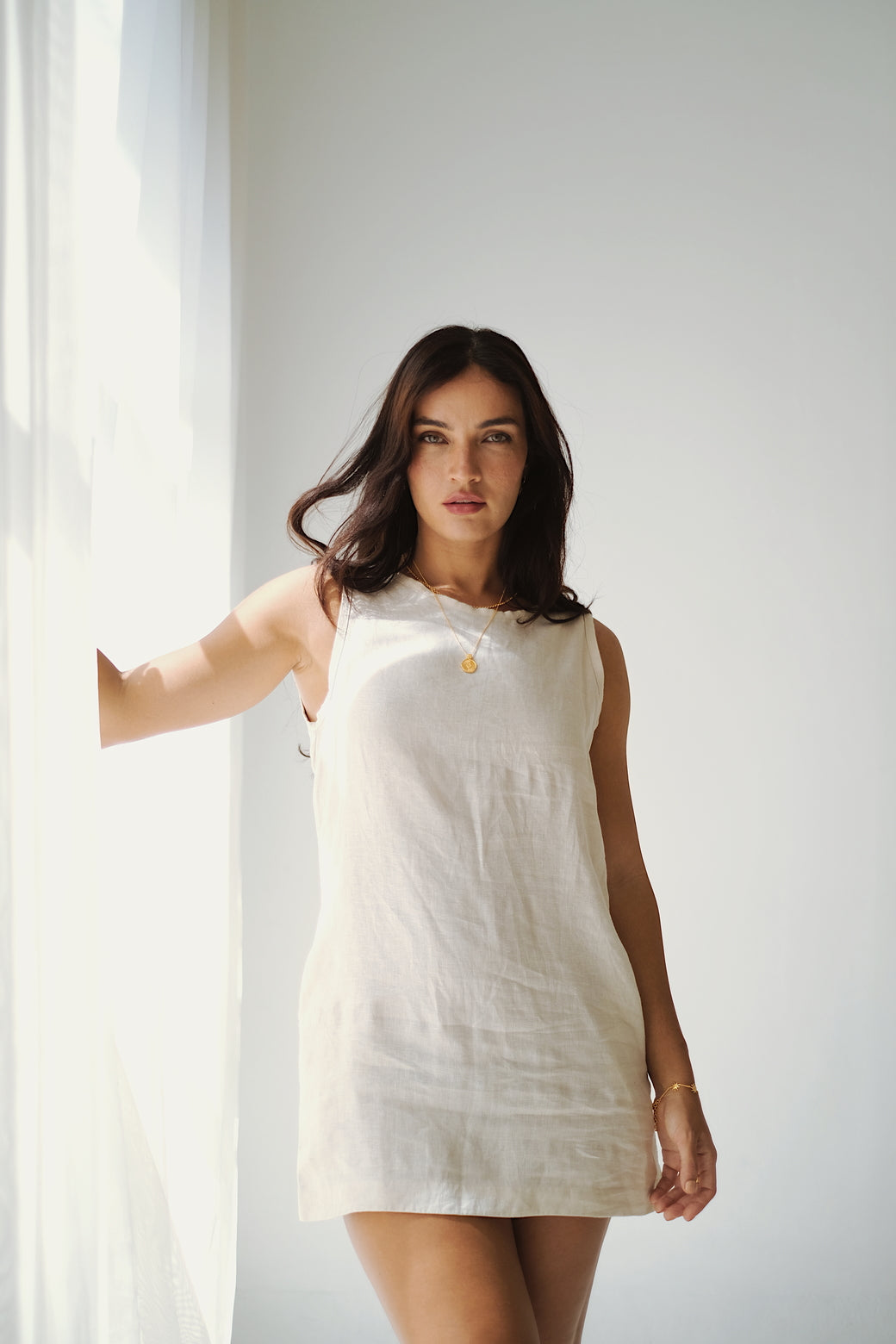 DOLLY DRESS - Macadamia