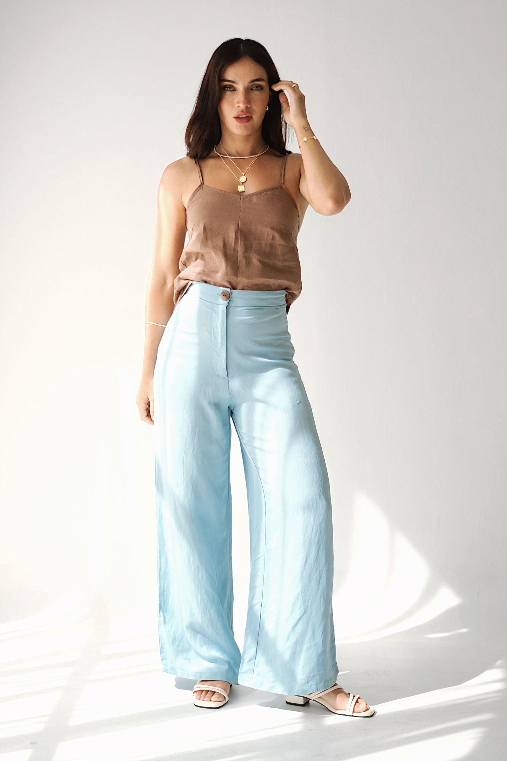 BANKS PANTS - Sky Blue