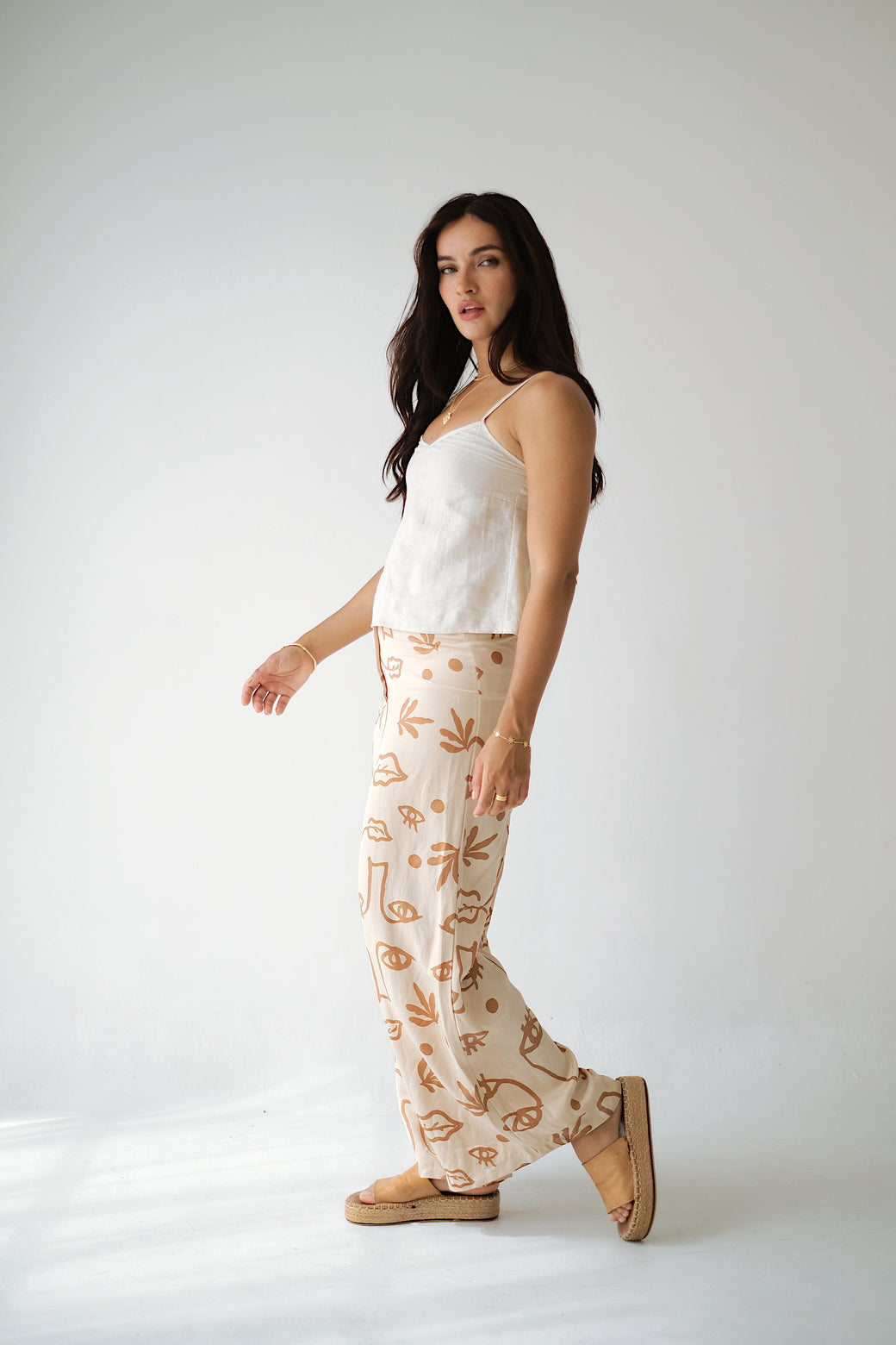 BANKS PANTS - Plant Eyes Sand