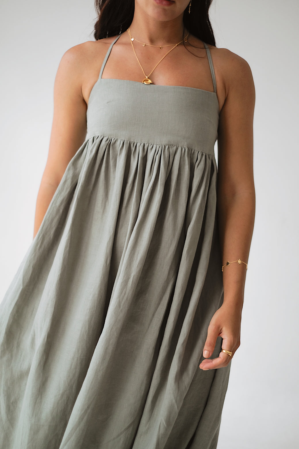 JUNIPER DRESS - Sage