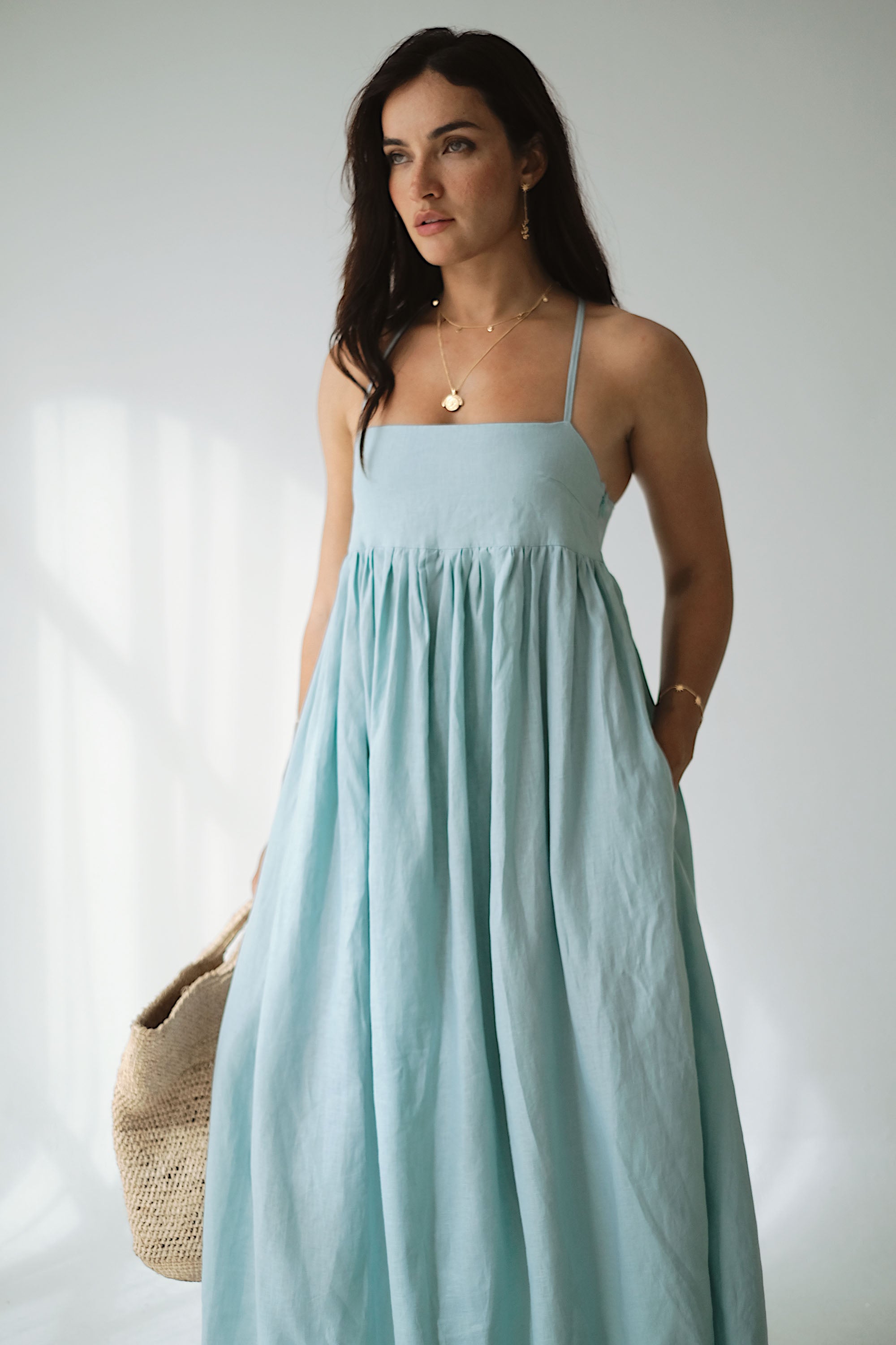 JUNIPER DRESS - Sky Blue
