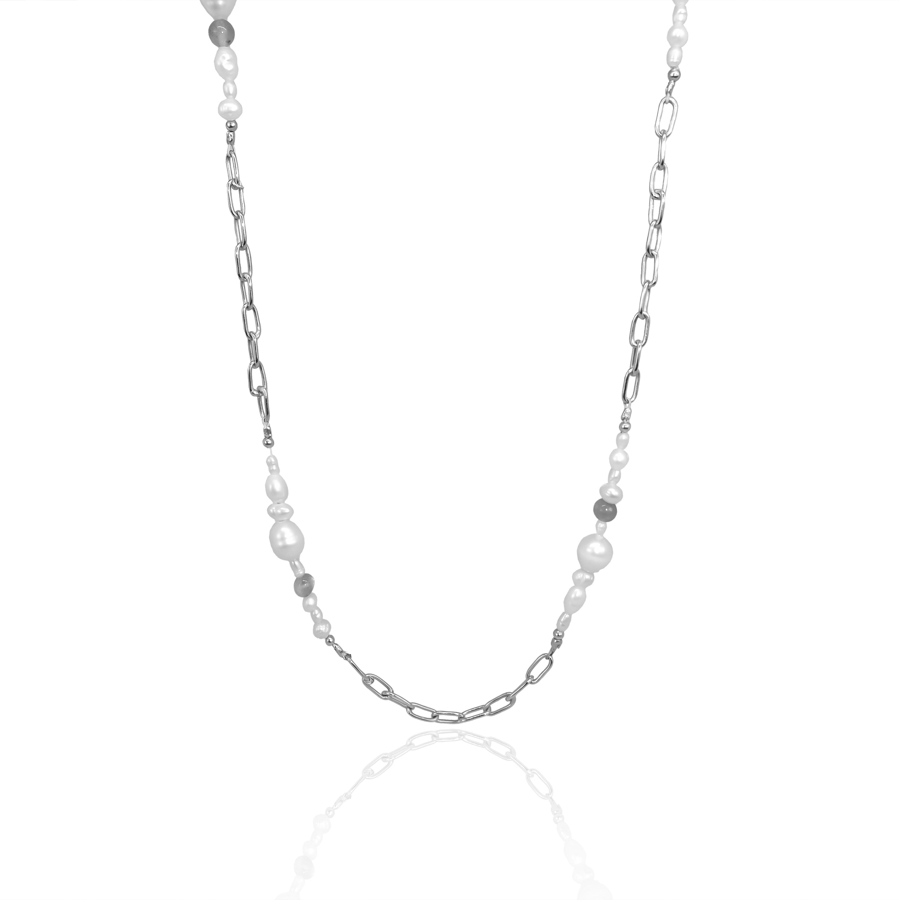 The Shoreline Necklace - Silver