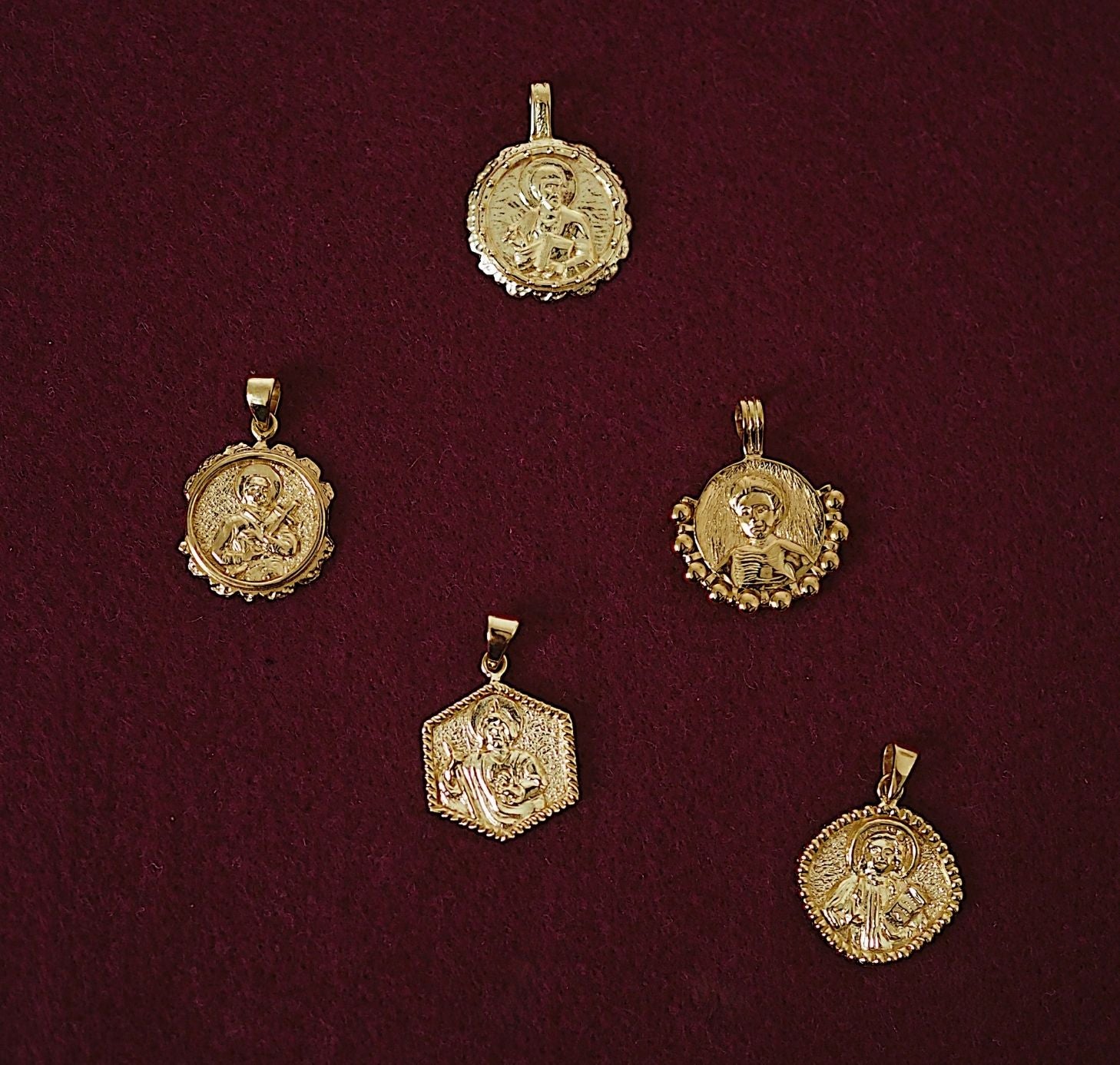 St Gerard - Patron Saint of Motherhood - Gold