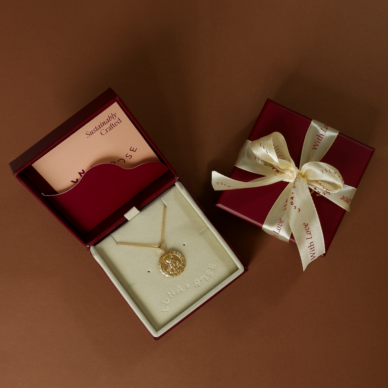 St Luke - Patron Saint of Creativity & Artists in packaging Luna and Rose