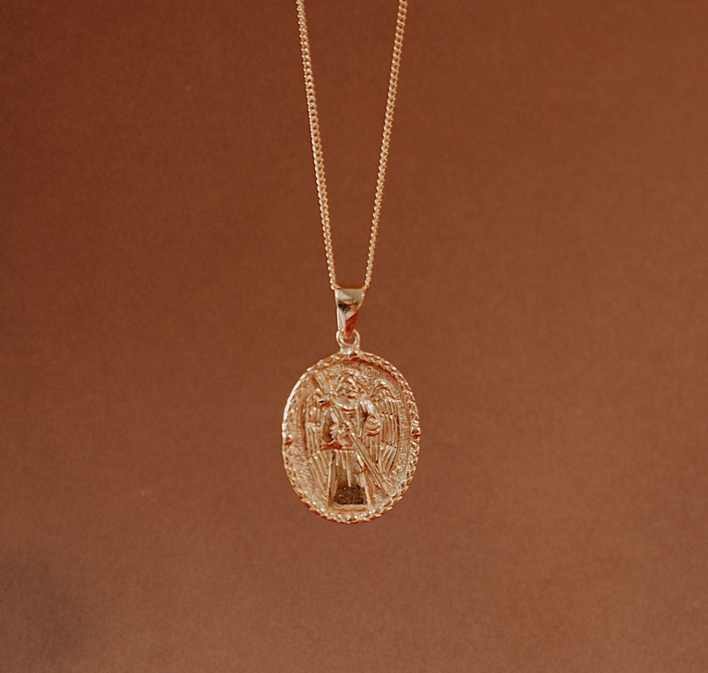 St Raphael - Saint of Doctors & Nurses gold