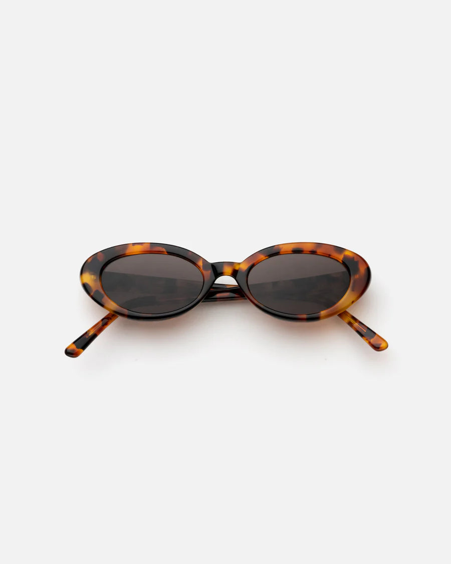 Lu Goldie - Sylvie Tortoise Sunglasses