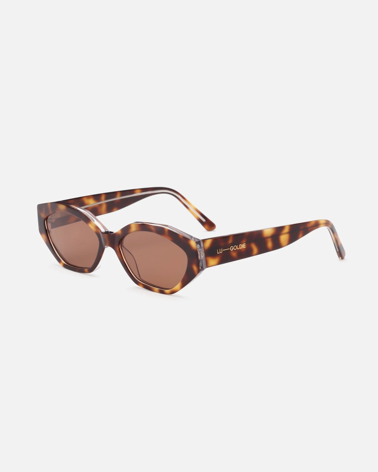 Lu Goldie - Eliana Sunglasses Tortoise