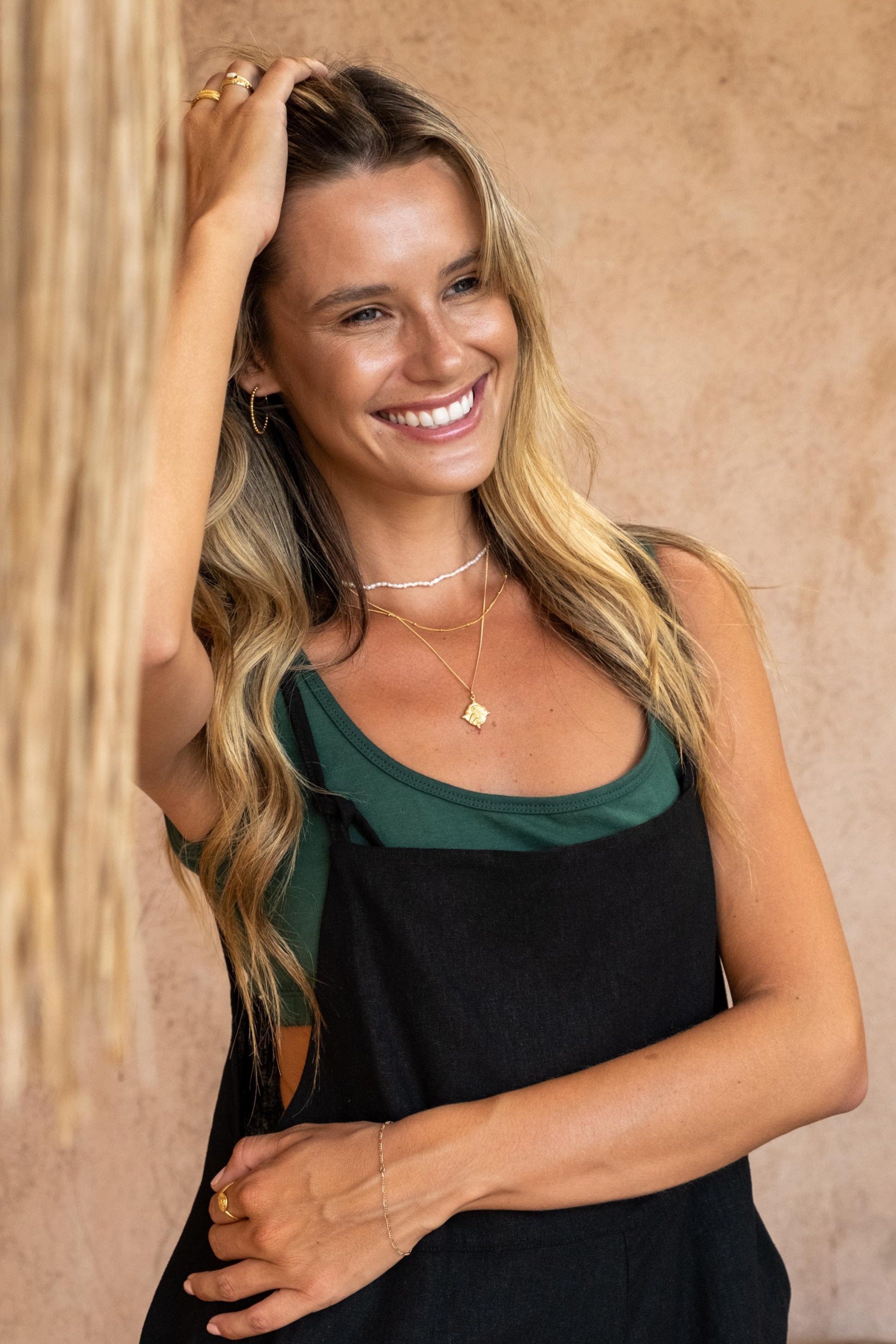 Catie Crop - *ORGANIC COTTON* - Rosemary Green