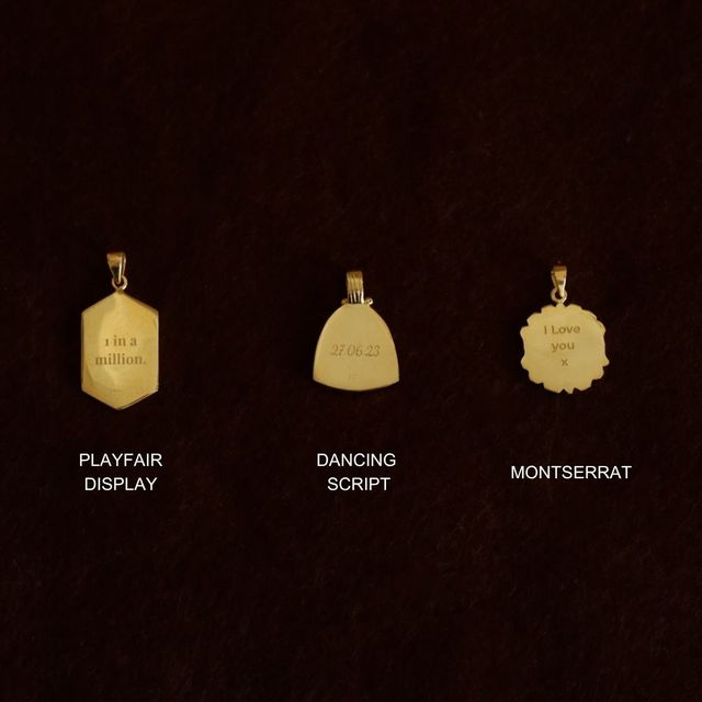 engraving charms by luna rose bali