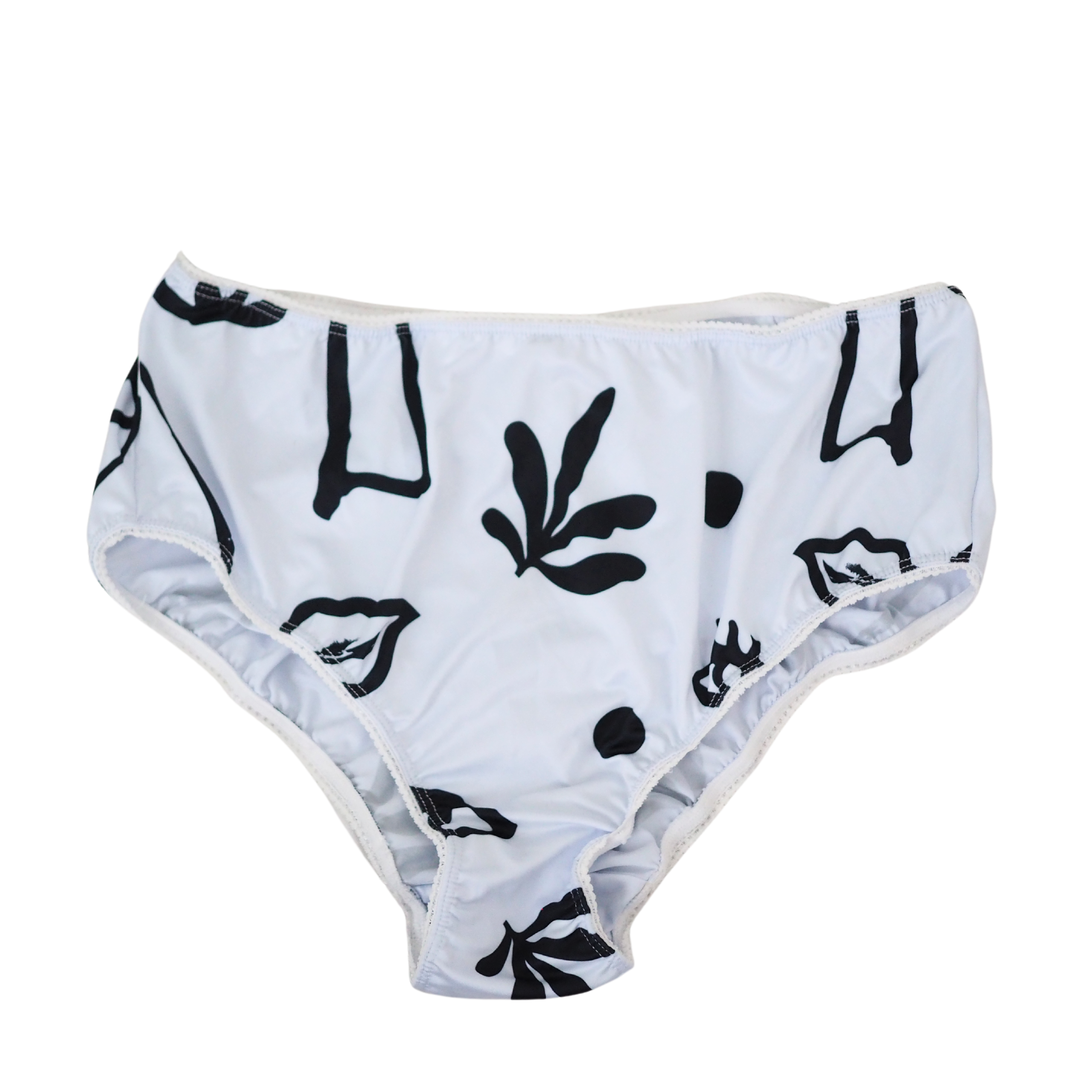 Luna & Rose Farah Pant Black & White High WAist