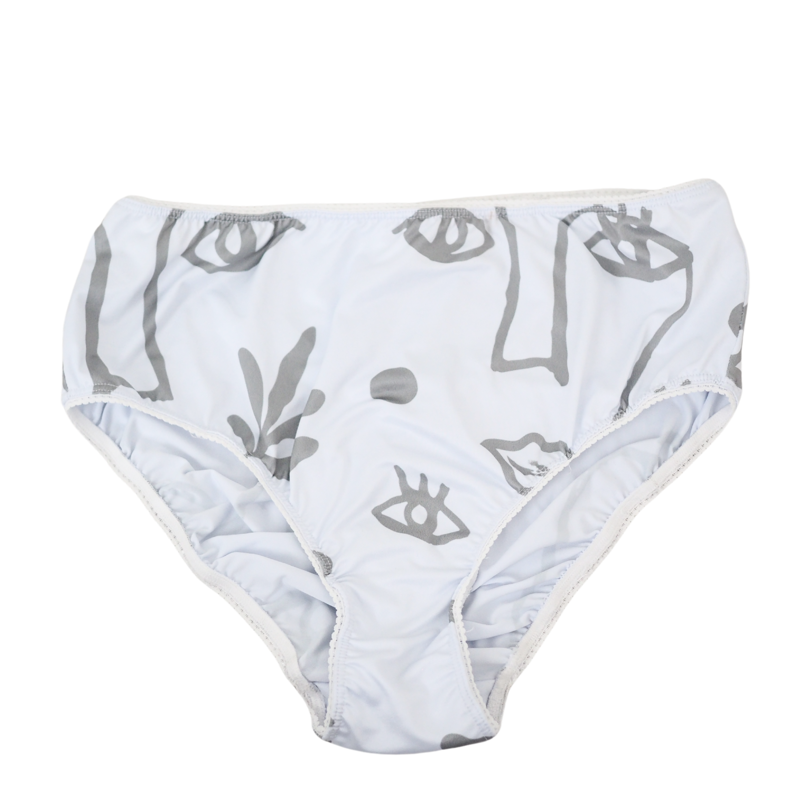 Farah Pant (High Waist) - Plants for Eyes - Sage