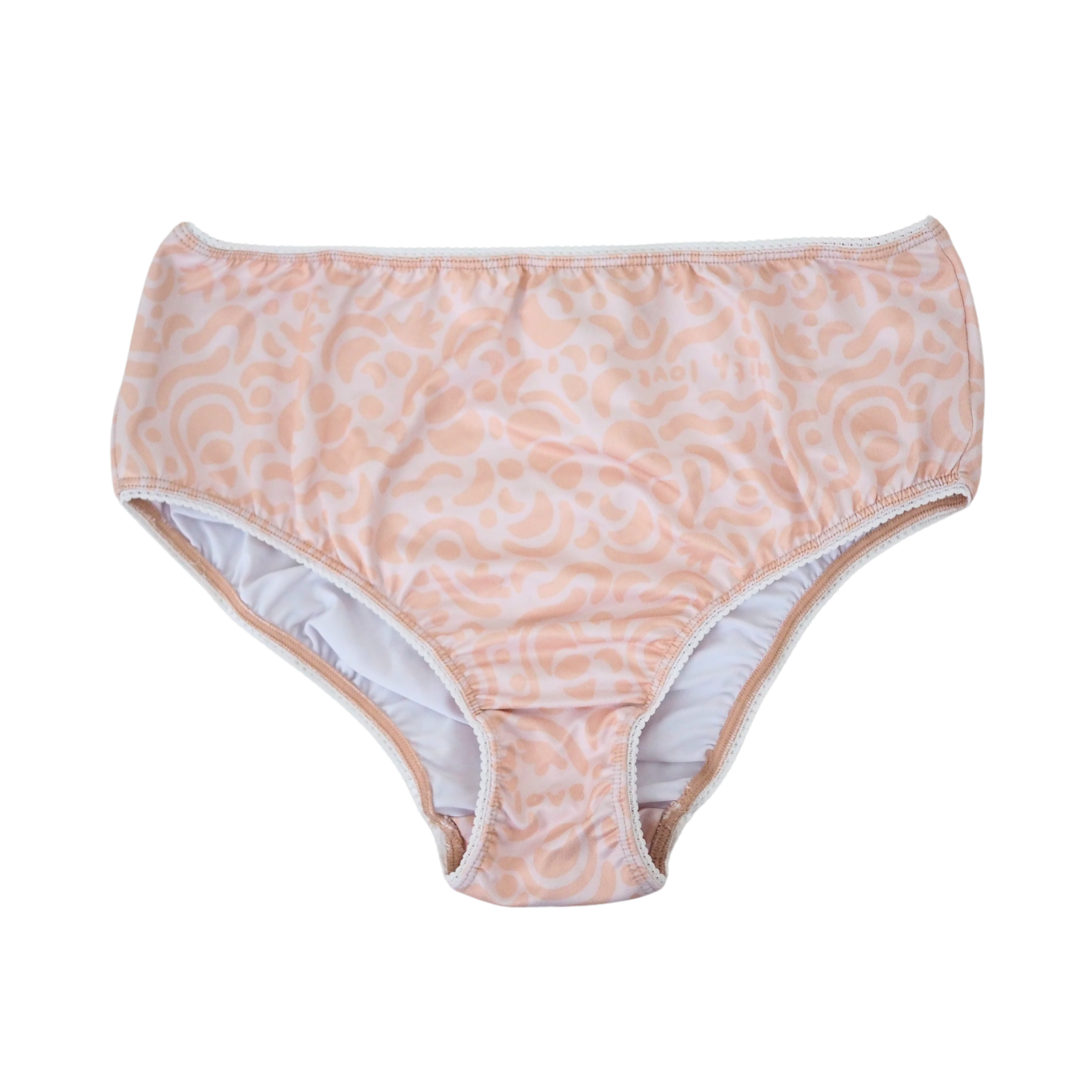 Farah Pant (High Waist) - With Love - Blush