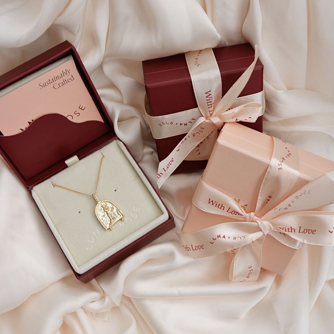 Gold Joan of Arc Pendant - Icon of Freedom, Determination & Independence