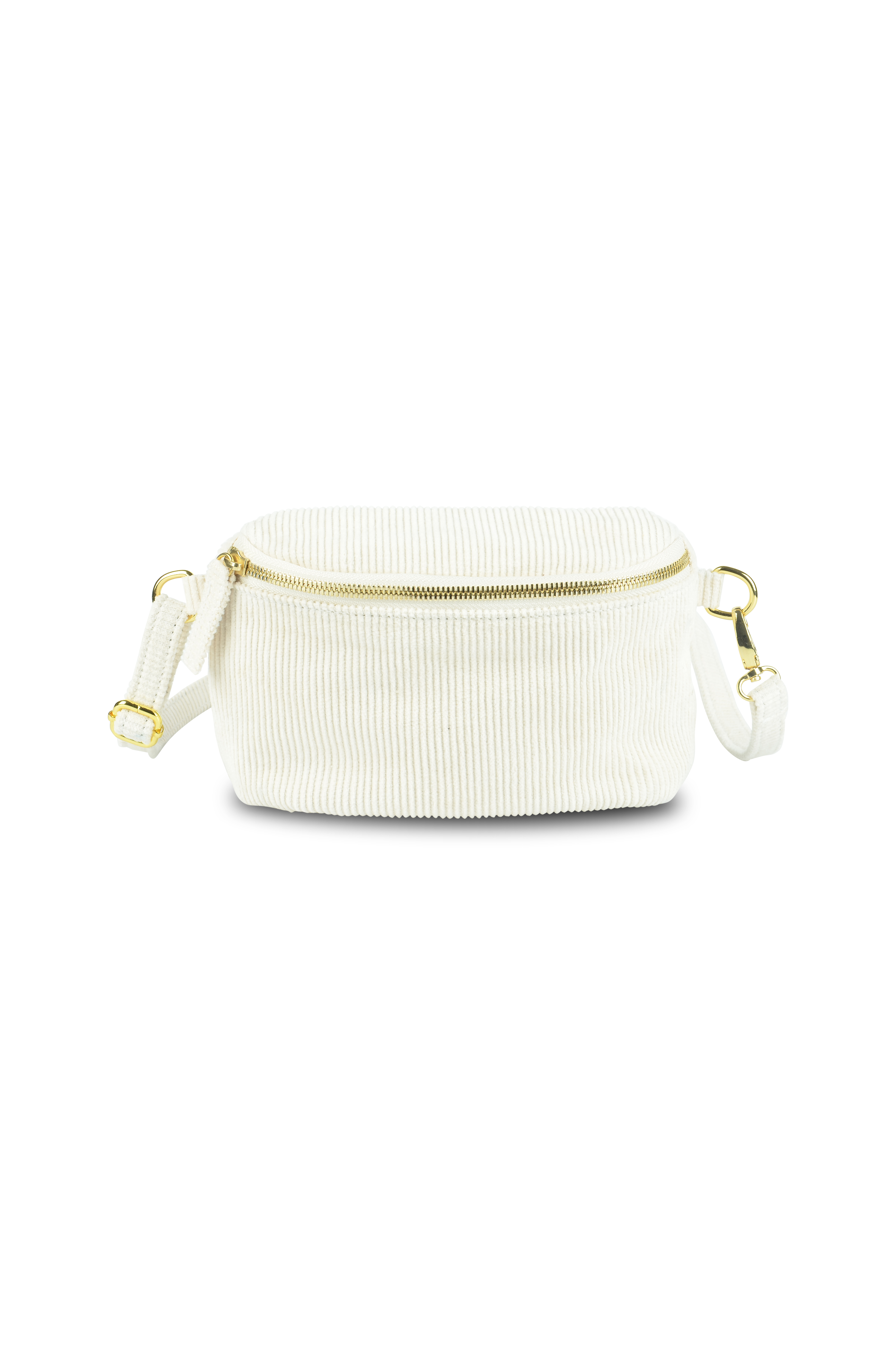 Cord Cross Body Bag Plant Dyed Coconut White Colour