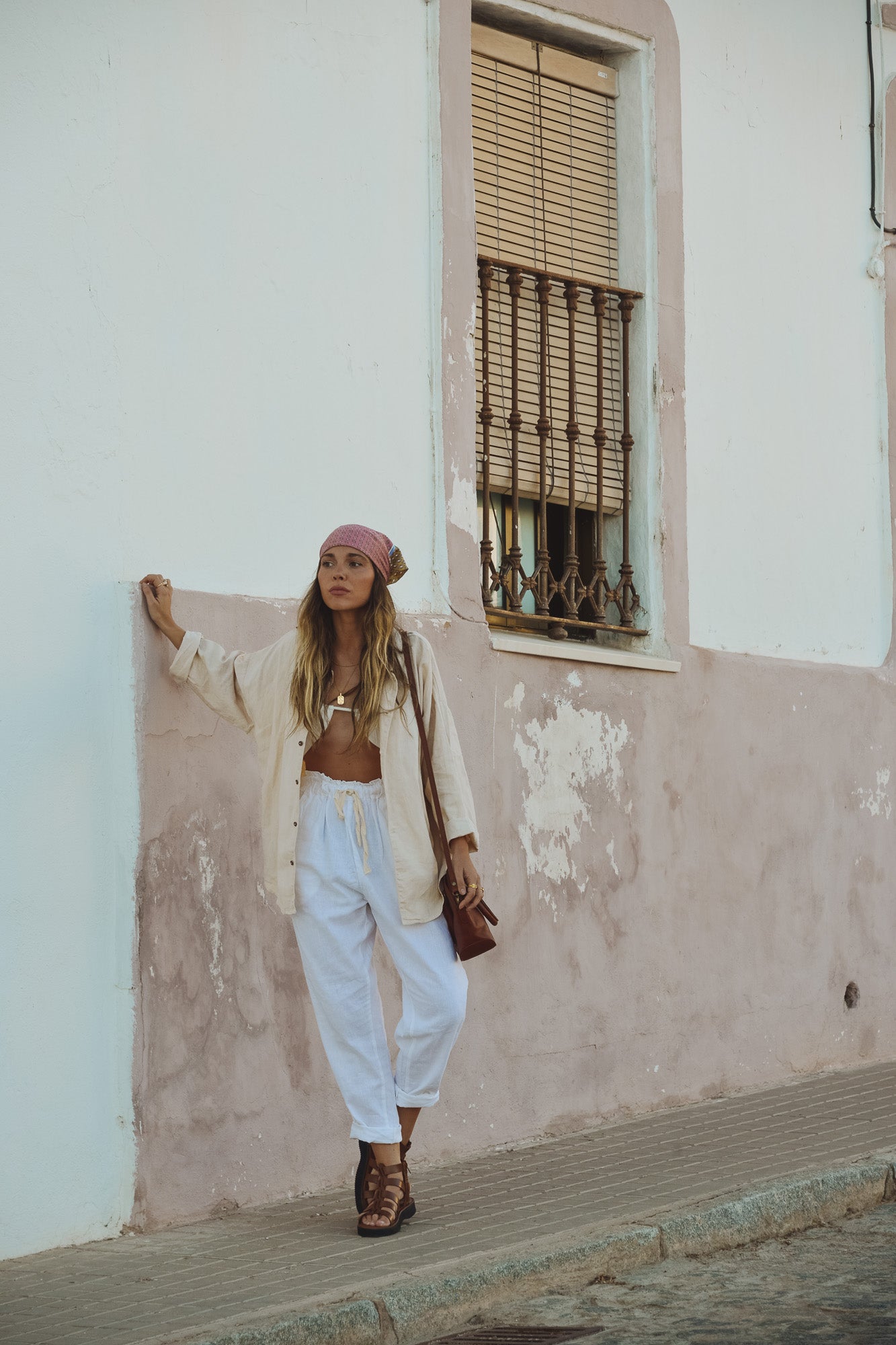 FRANKIE PANTS - Coconut White