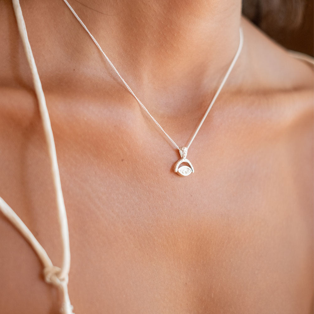 Protection Necklace - Silver Eco-friendly Balinese accessories