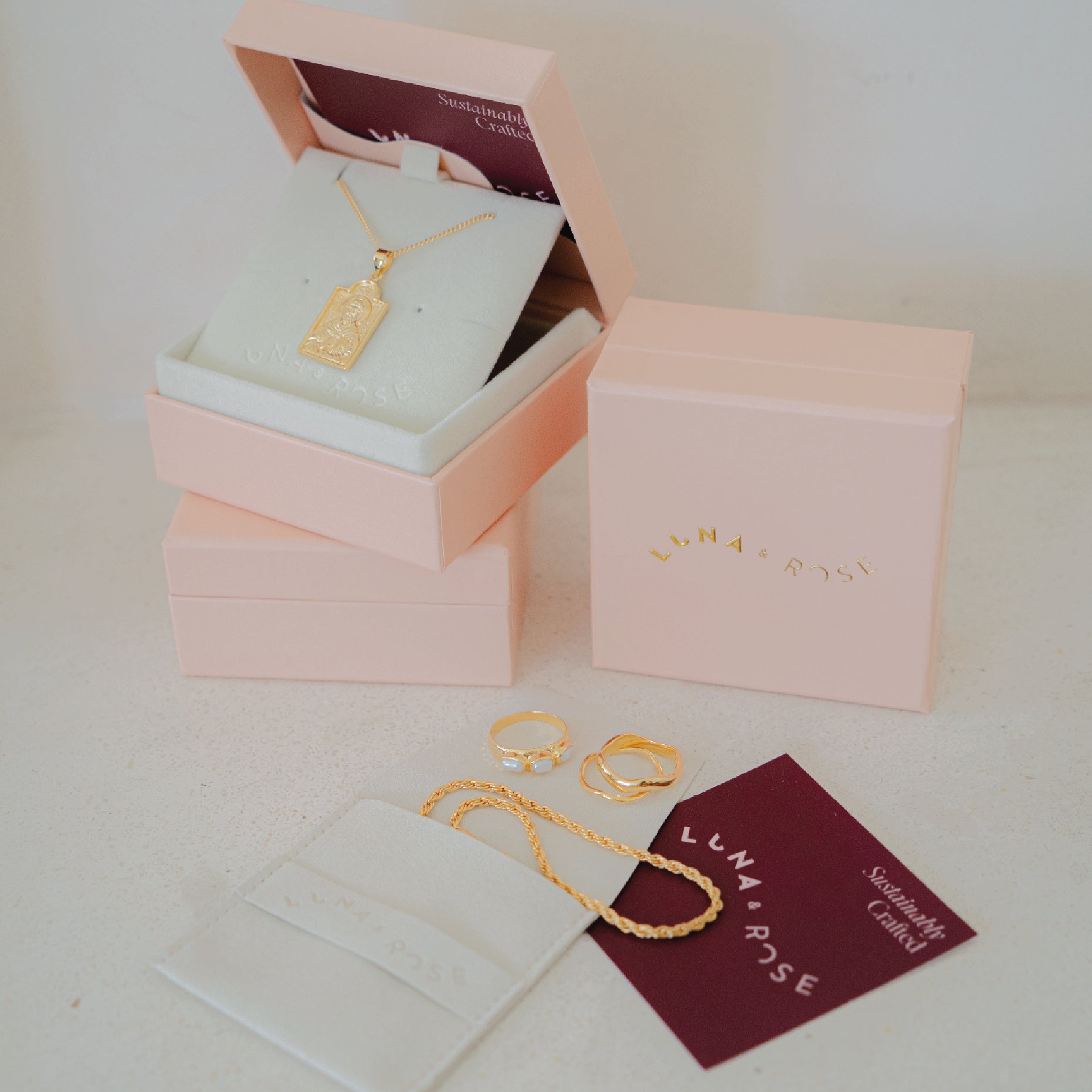 Ethical Packaging Luna & Rose